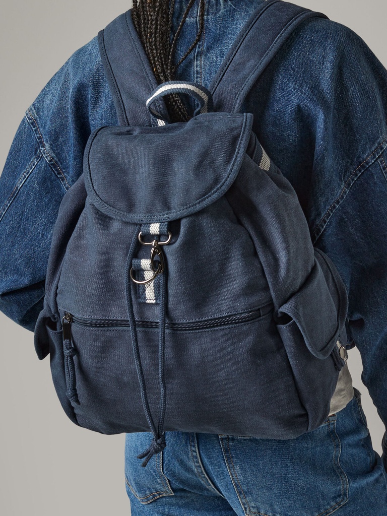 Vintage Canvas Backpack · 3