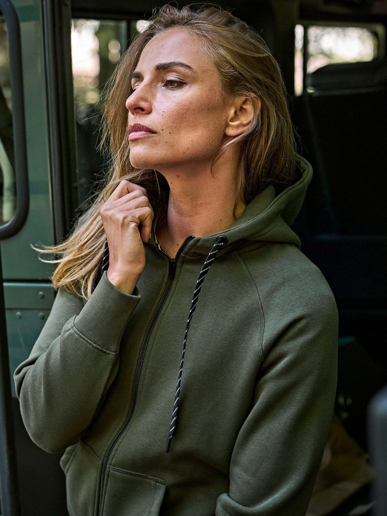 Women's Fashion Full Zip Hood · 2