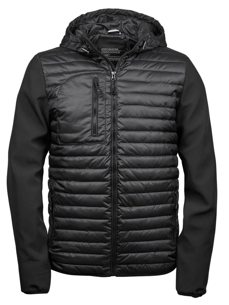 Hooded Crossover Jacket · 2