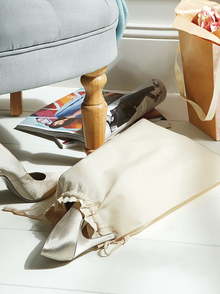 Organic Cotton Draw Cord Bag · 3