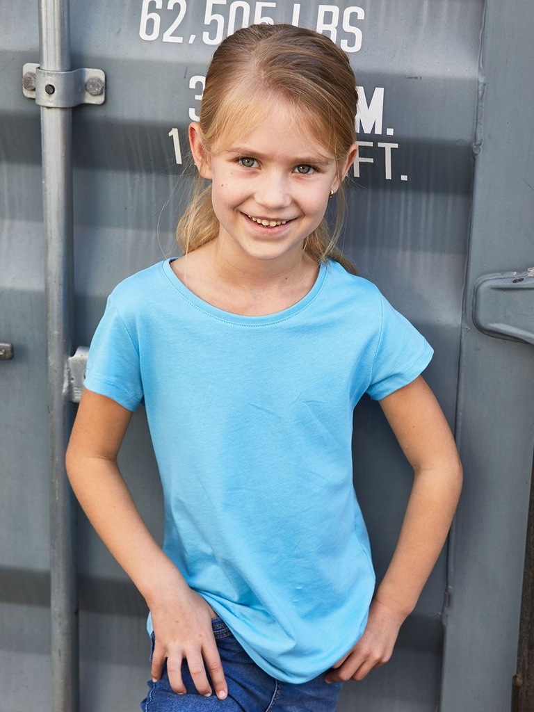 T-shirt in cotone organico per bambina