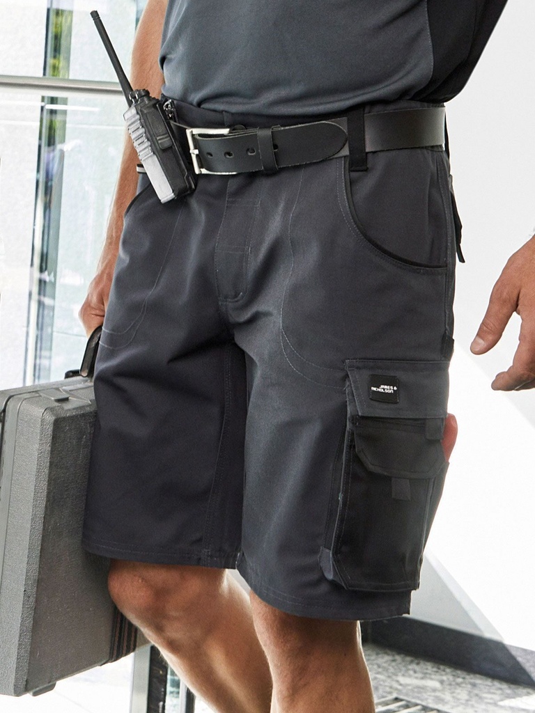Pantaloncini da lavoro resistenti con tasche rinforzate in Cordura