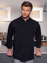 Giacca da cuoco in cotone unisex, tasca sinistra, 5 fori, 10 bottoni