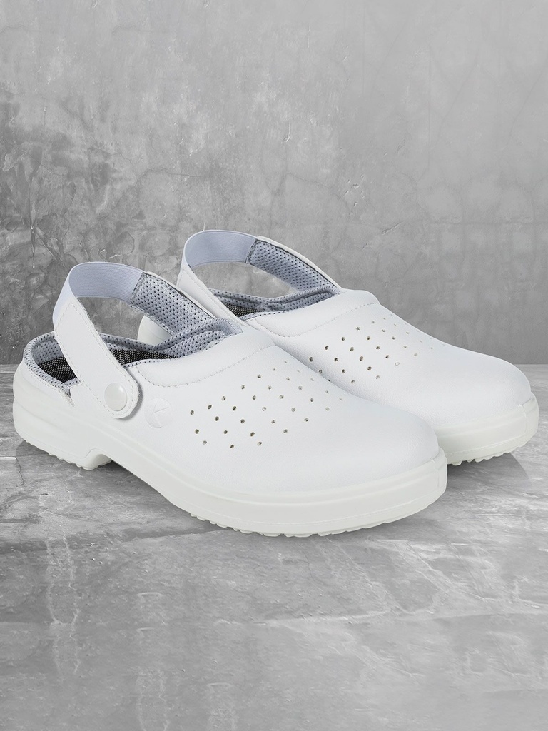 Scarpa di sicurezza Oxford con puntale in acciaio e suola antistatica