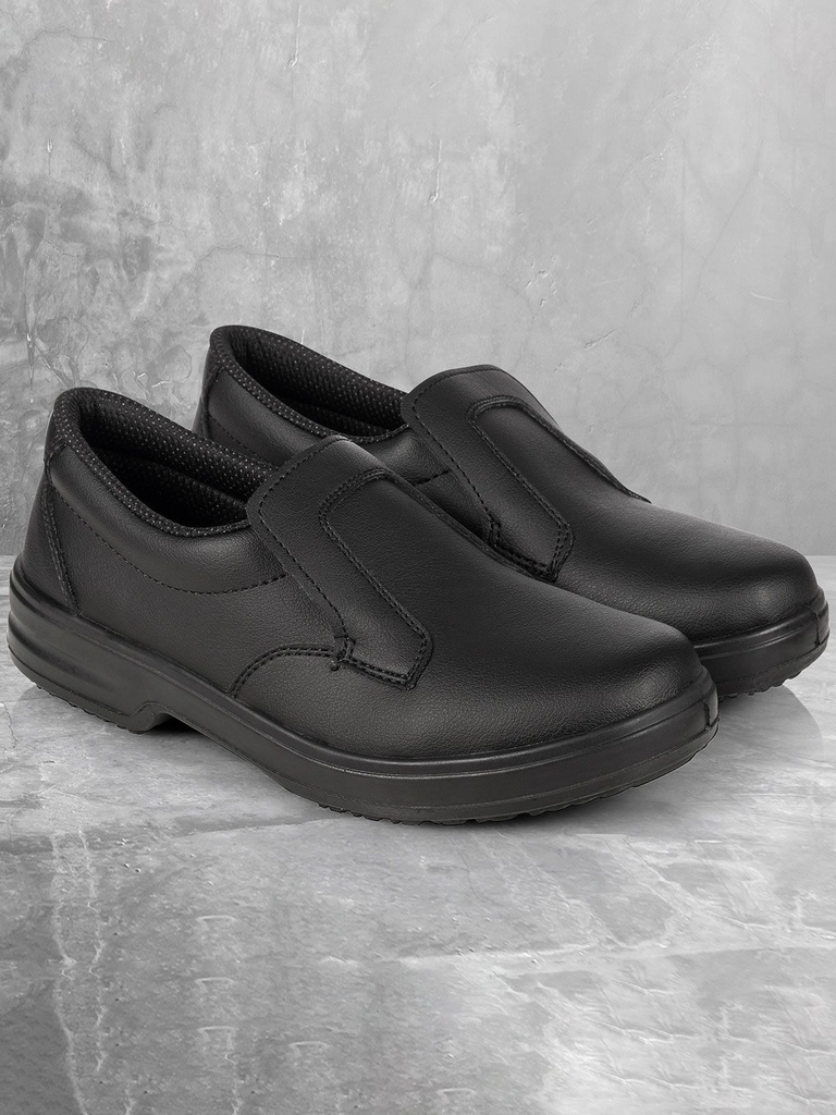 Scarpa di sicurezza leggera e traspirante con suola antiscivolo