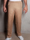 Pantaloni da lavoro a gamba dritta con elastico in vita
