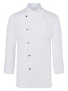 Giacca da chef in misto cotone e poliestere con cuciture vienna
