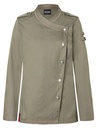 Long-sleeved Ladies' Chef Jacket Denim