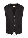 Gilet da uomo in cotone twill, 65% poliestere, 35% cotone