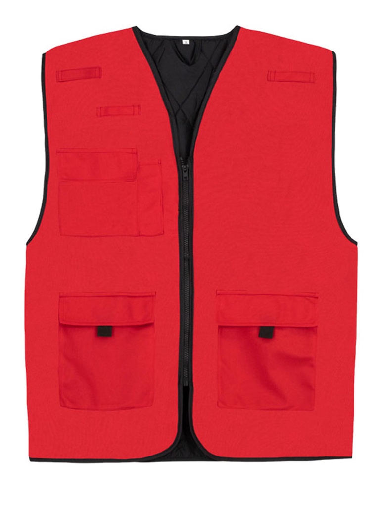Padded Multifunctional Work Vest "Kiel"