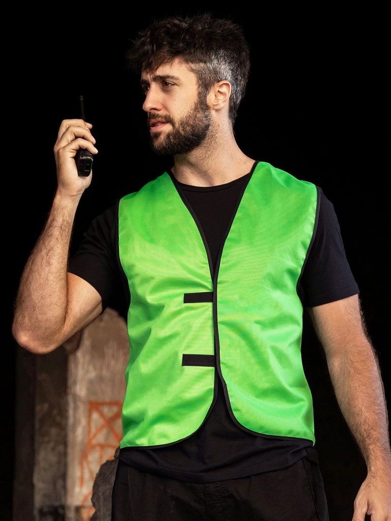 Gilet ad alta visibilità con chiusura in velcro