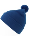 Berretta con pompon per bambini in poliestere riciclato