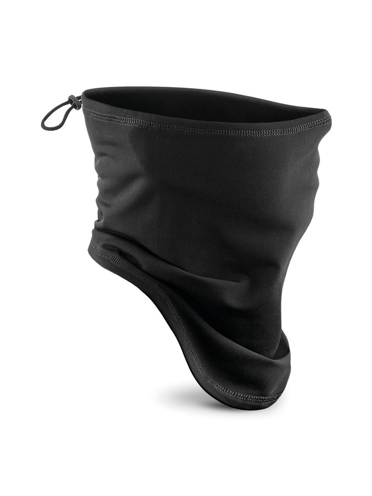 Scaldacollo in softshell traspirante e antivento