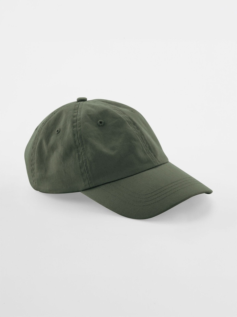 Cappellino bambino in cotone chino a 6 pannelli e profilo basso
