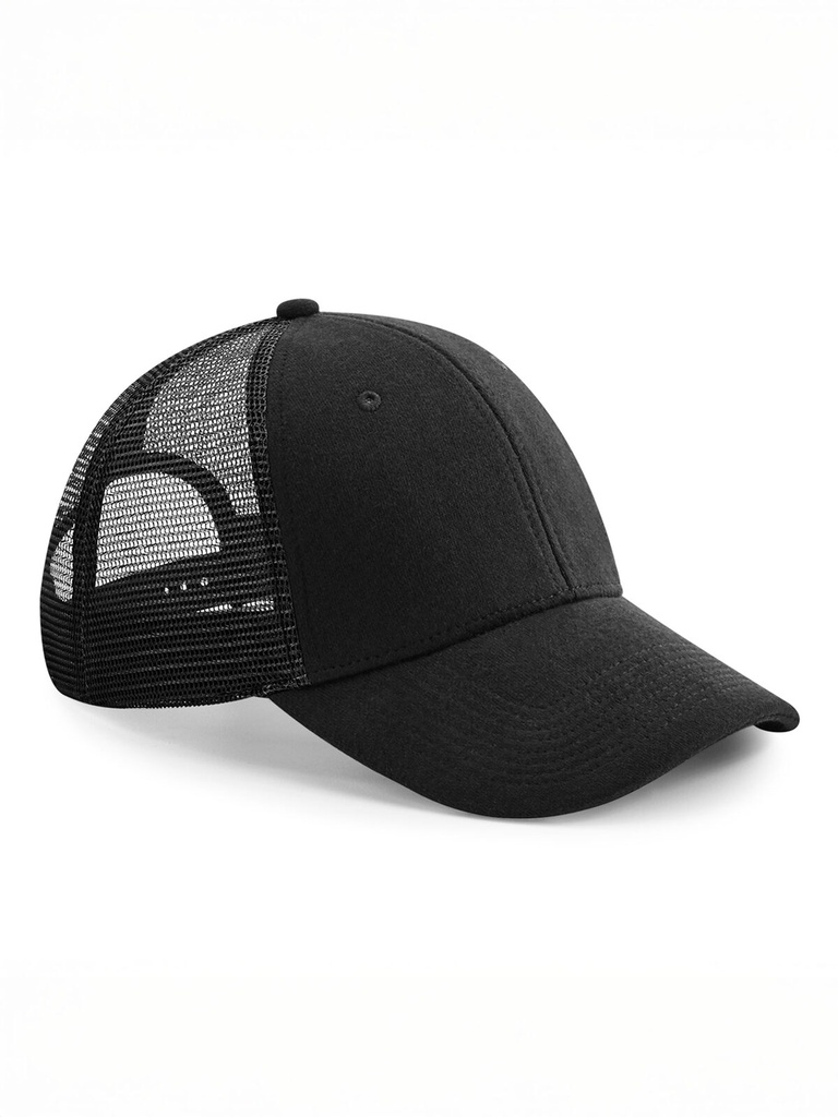 Cappellino trucker in jersey e rete