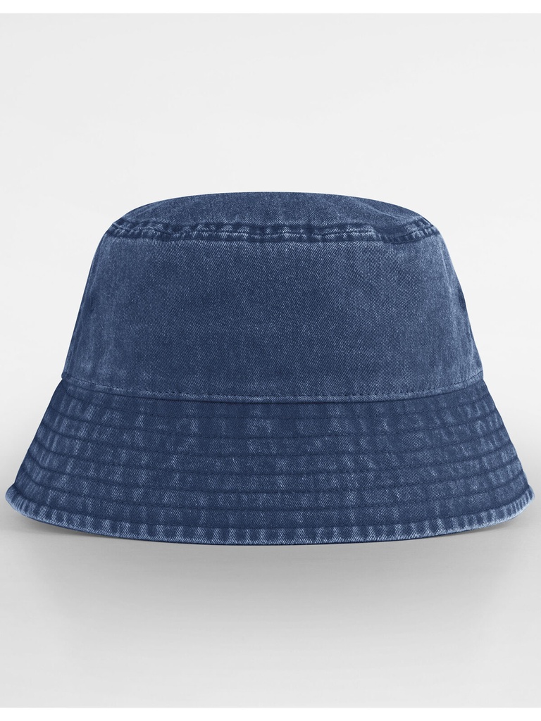 Cappello bucket in cotone stile vintage con protezione solare UPF50+