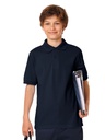 Polo in cotone preristretto per bambini
