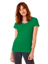 T-shirt da donna in cotone ring-spun sfiancata