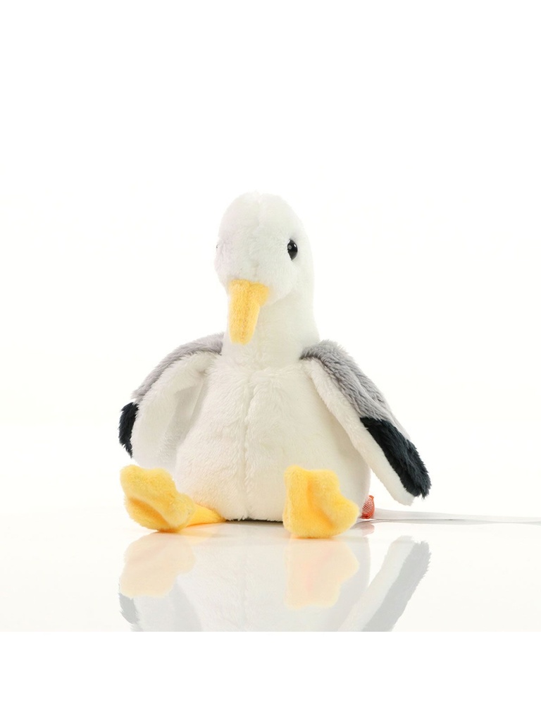 Peluche a forma di gabbiano per la pulizia di monitor e display