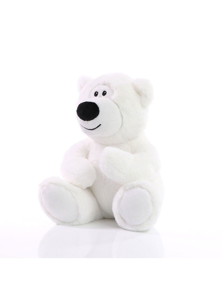 Orso polare di peluche in PET riciclato