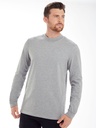 T-shirt a manica lunga in cotone organico