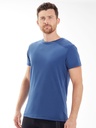 T-shirt girocollo in cotone pettinato