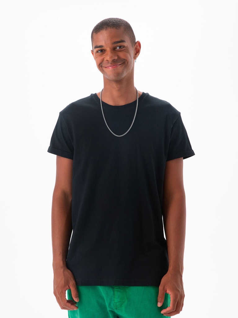 Men's Organic Roll Sleeve T