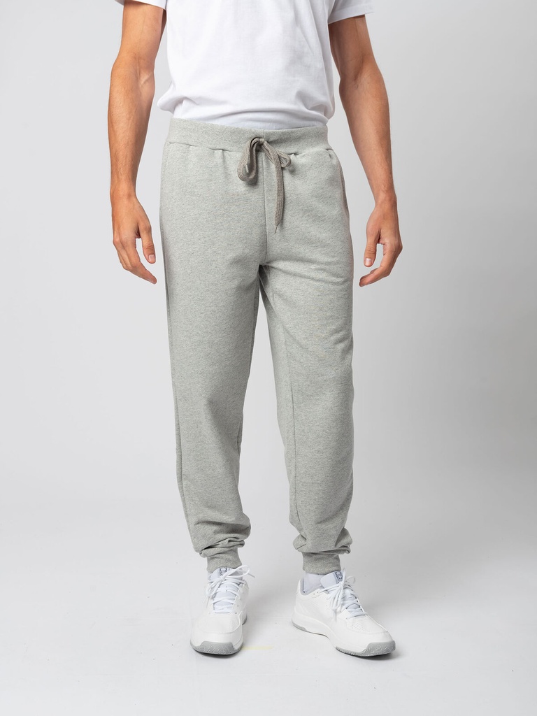 Pantaloni in felpa con polsini alle caviglie e tasche laterali