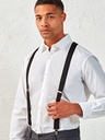 Bretelle per pantaloni con clip e fibbie regolabili