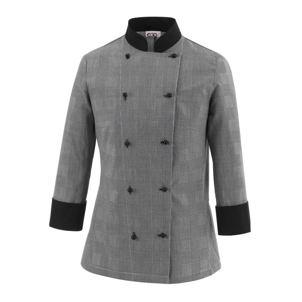 Woman chef jacket with buttons Celine