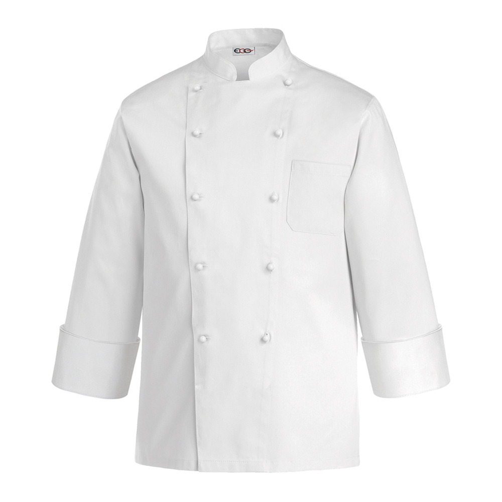 Unisex chef jacket with buttons and long sleeves Rex ml