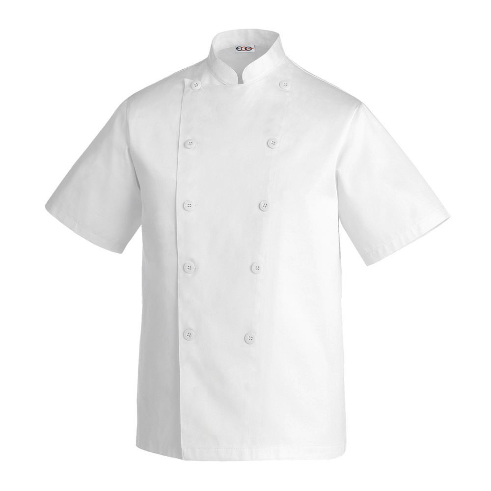 Unisex chef jacket with buttons and short sleeves Classica mm