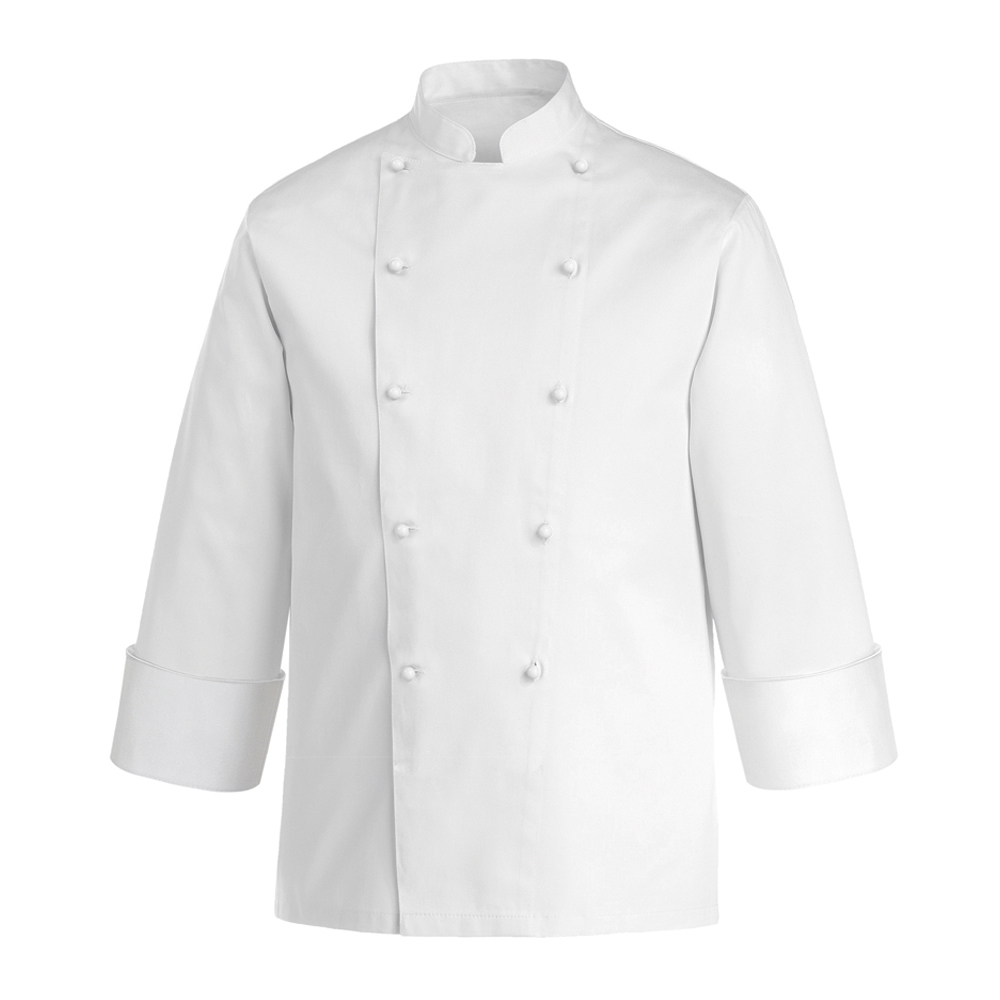 Unisex chef jacket with buttons and long sleeves Security ml