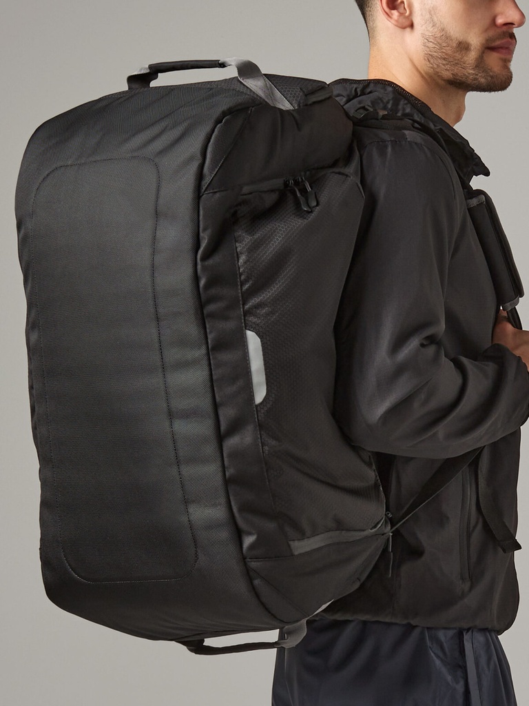 Borsone sportivo da 60 litri con comparto scarpe e base imbottita
