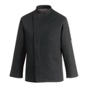 Unisex chef jacket with press buttons and back in Air Plus Comfort