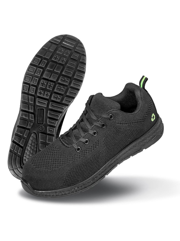 Scarpa di sicurezza leggera in rete riciclata