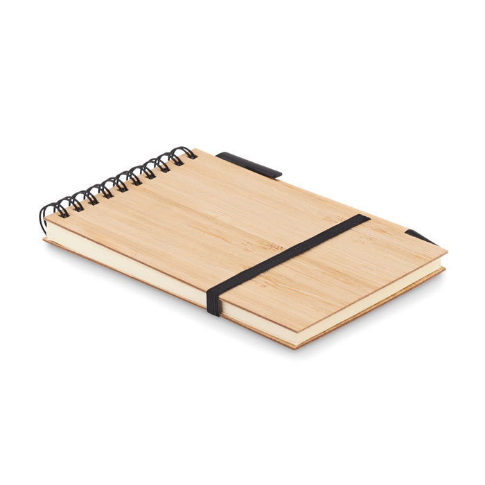 SONORABAM - A6 Bambù Notepad con Penna