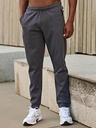 Pantaloni sportivi in interlock con elastico e coulisse in vita
