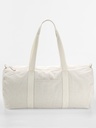Striped Organic Cotton Barrel Bag