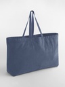 Borsa tote oversize tinta in capo