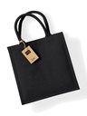 Borsa in juta con manici in cotone