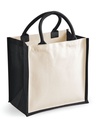 Printers Midi Jute Tote