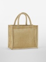 Natural Starched Jute Mini Gift Bag