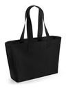 Borsa shopper in cotone canvas oversize