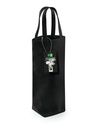 Shopper in cotone canvas per bottiglia con certificazione Fairtrade