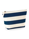 Astuccio in cotone canvas a strisce