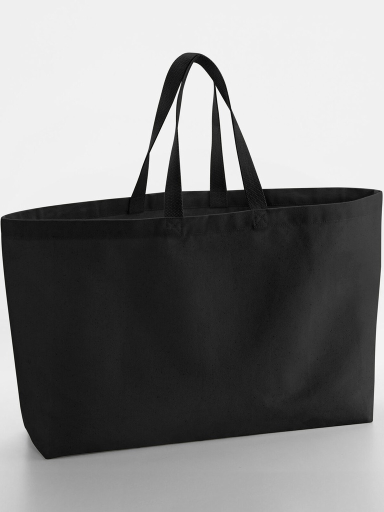 Borsa shopper in canvas oversize