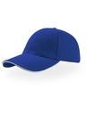 Cappellino in cotone spazzolato con visiera sandwich
