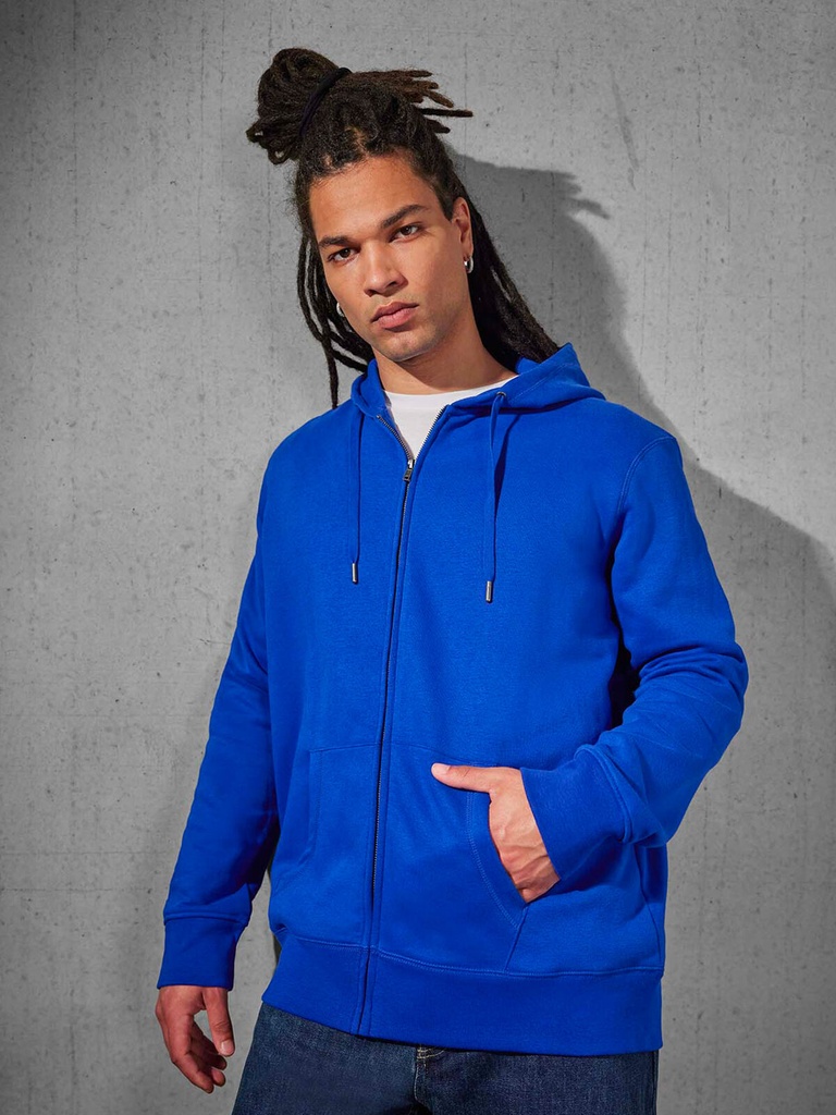 Felpa con cappuccio e zip integrale premium