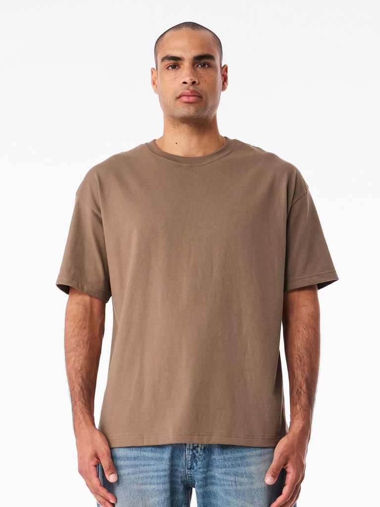 T-shirt unisex a vestibilità rilassata e taglio boxy
